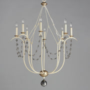 Maxim 20488ECVG Formosa 8 Light Chandelier | Ecru/Venetian Gold