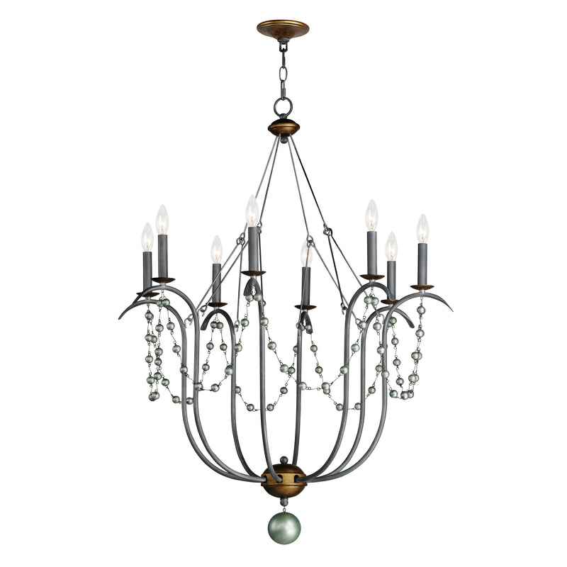 Maxim 20488GN Formosa 8 Light Chandelier | Golden Noir