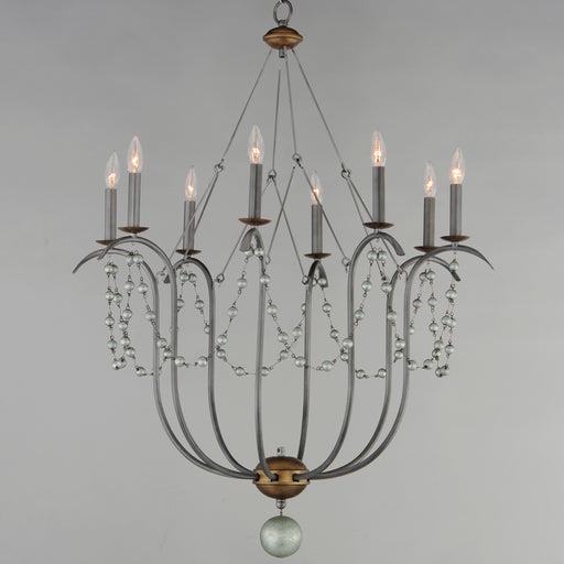 Maxim 20488GN Formosa 8 Light Chandelier | Golden Noir