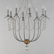 Maxim 20488GN Formosa 8 Light Chandelier | Golden Noir