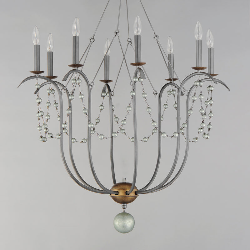 Maxim 20488GN Formosa 8 Light Chandelier | Golden Noir