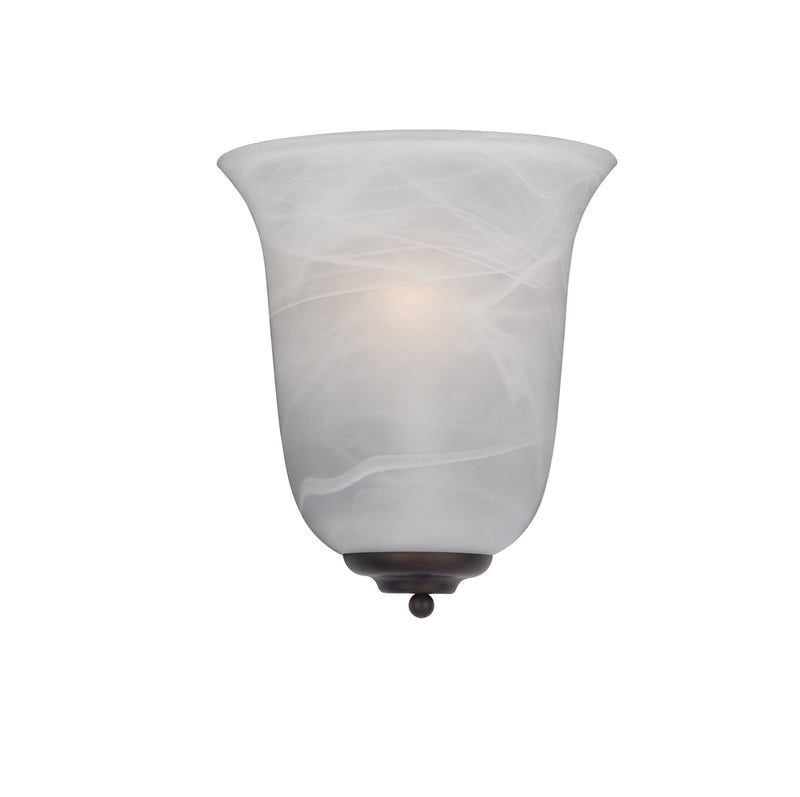 Maxim 20581MROI Essentials 1 Light Wall Sconce | Oil Rubbed Bronze