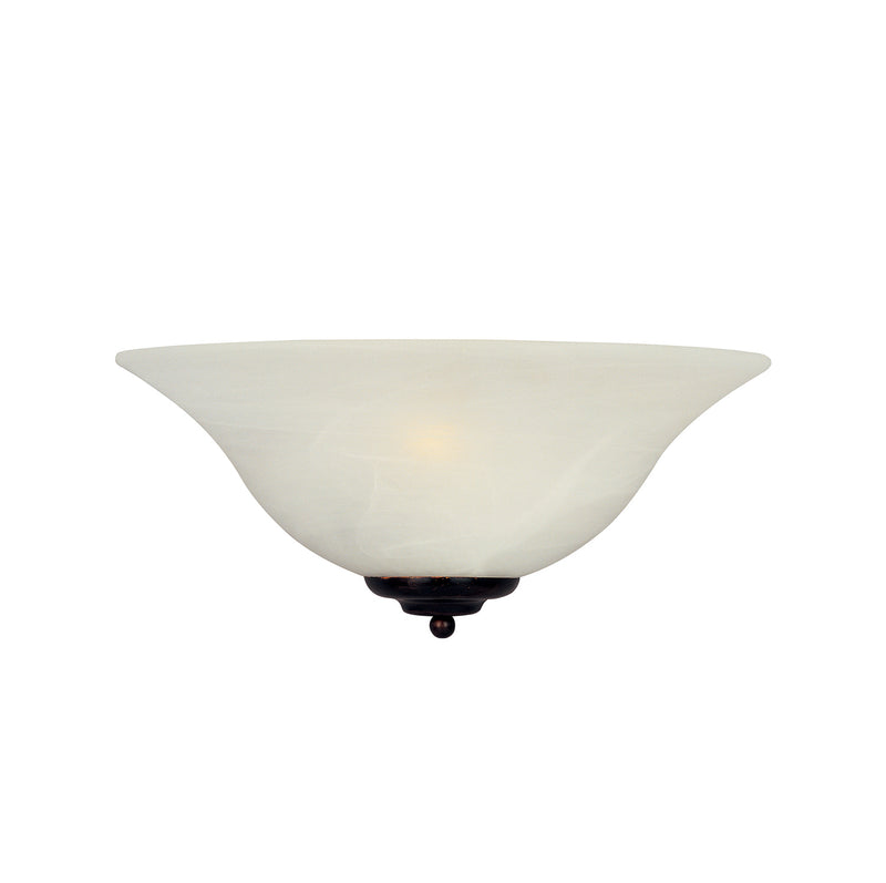 Maxim 20582MROI Essentials 1 Light Wall Sconce | Oil Rubbed Bronze