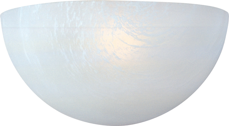 Maxim 20585MRWT Essentials 1 Light Wall Sconce | White