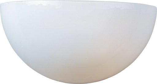 Maxim 20585WTWT Essentials 1 Light Wall Sconce | White