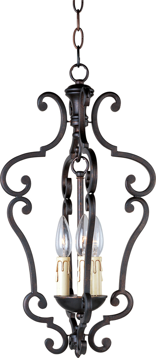 Maxim 20742CU Richmond 3 Light Entry Foyer Pendant | Colonial Umber