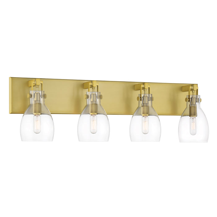 Minka Lavery Tiberia 4 Light Bathroom Vanity Light-Soft Brass