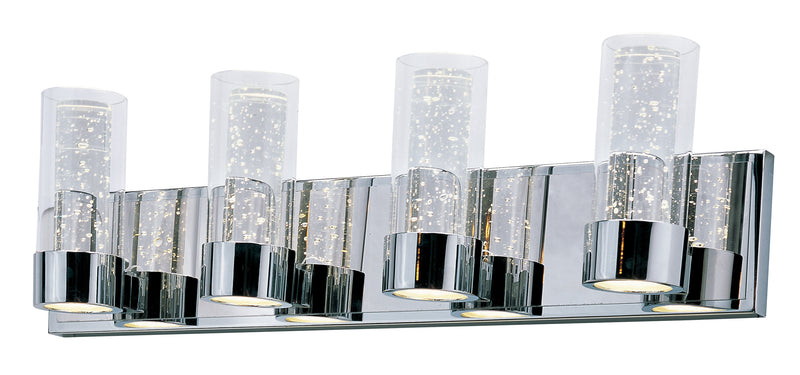 Maxim 20904CLPC Sync 4 Light LED Bath Vanity Light | Polished Chrome