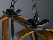 Maxim 20927BWIO Road House 6 Light Chandelier | Barn Wood / Iron Ore