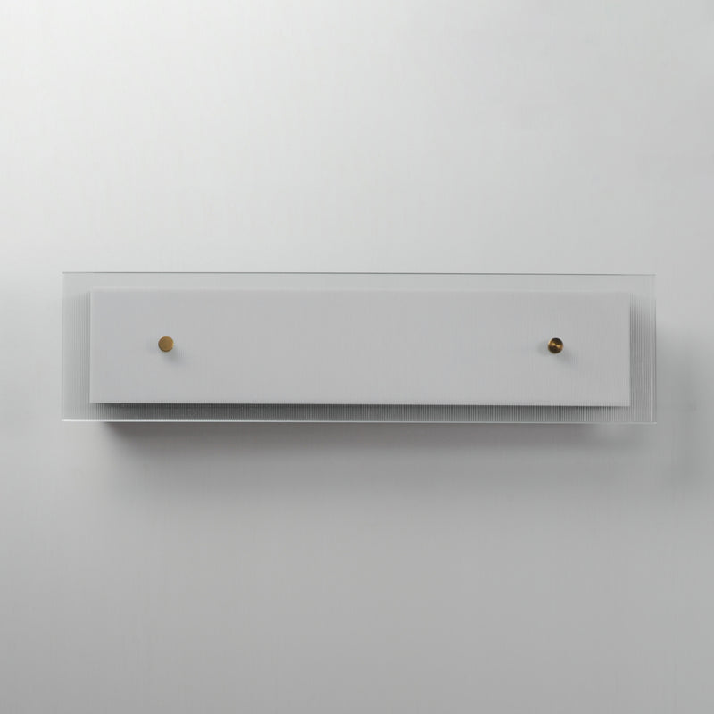 Maxim 21192CRBKNAB Spectre 24" Wall Sconce | Black / Natural Aged Brass