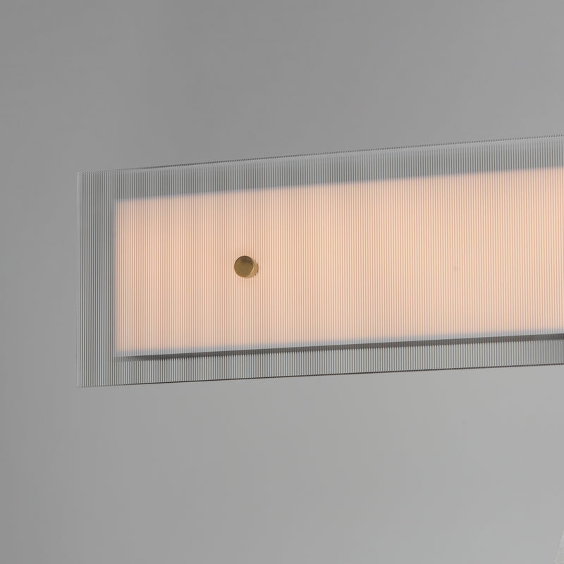 Maxim 21192CRBKNAB Spectre 24" Wall Sconce | Black / Natural Aged Brass