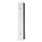 Maxim 21193CRBKNAB Spectre 30" Wall Sconce | Black / Natural Aged Brass