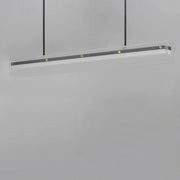 Maxim 21194CRBKNAB Spectre 48" Linear Pendant | Black / Natural Aged Brass