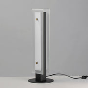 Maxim 21197CRBKNAB Spectre 20" Table Lamp | Black / Natural Aged Brass