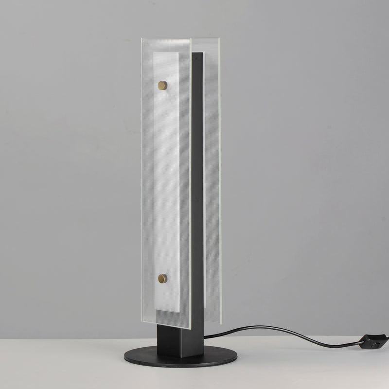 Maxim 21197CRBKNAB Spectre 20" Table Lamp | Black / Natural Aged Brass