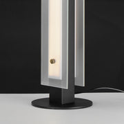 Maxim 21197CRBKNAB Spectre 20" Table Lamp | Black / Natural Aged Brass