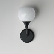 Maxim 21221MRBK Neve 1 Light Wall Scone | Black