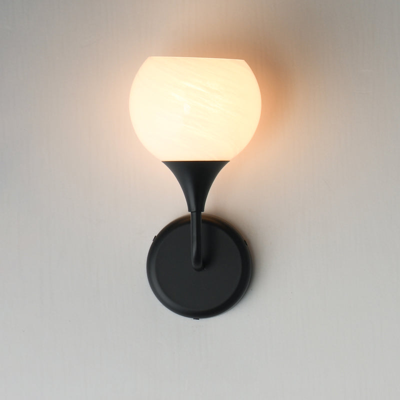 Maxim 21221MRBK Neve 1 Light Wall Scone | Black