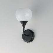 Maxim 21221MRBK Neve 1 Light Wall Scone | Black
