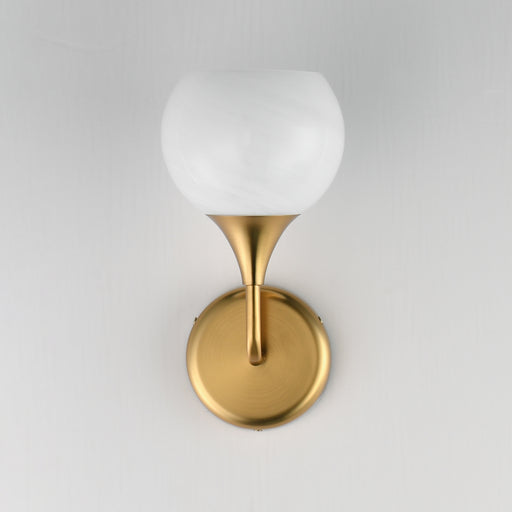 Maxim 21221MRNAB Neve 1 Light Wall Scone | Natural Aged Brass