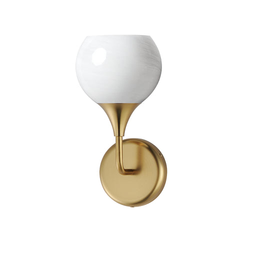 Maxim 21221MRNAB Neve 1 Light Wall Scone | Natural Aged Brass