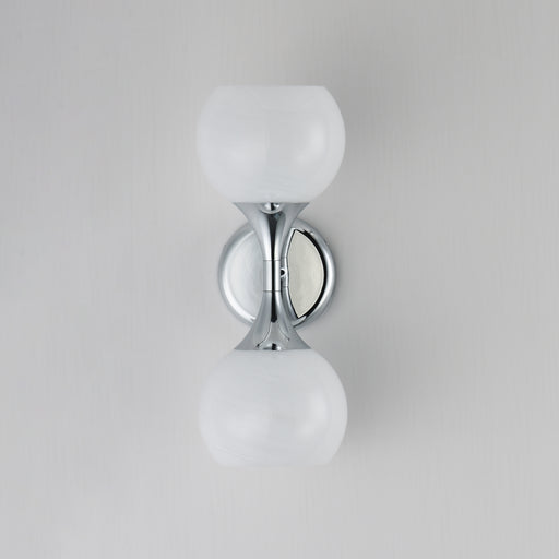 Maxim 21222MRPC Neve 2 Light Wall Sconce | Polished Chrome
