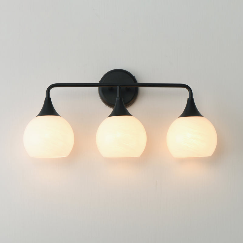 Maxim 21223MRBK Neve 3 Light Bath Vanity | Black