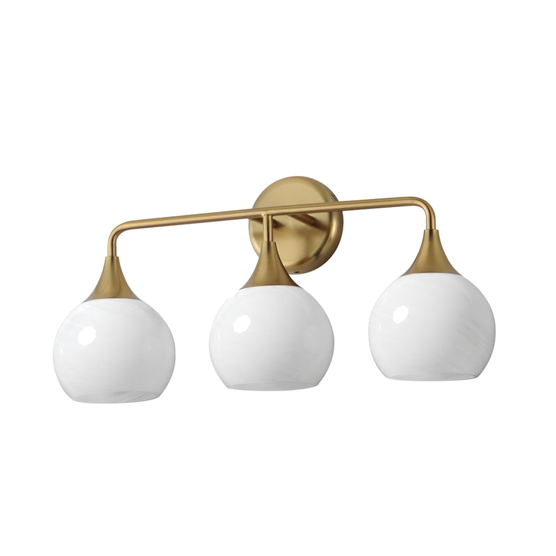 Maxim 21223MRNAB Neve 3 Light Bath Vanity | Natural Aged Brass