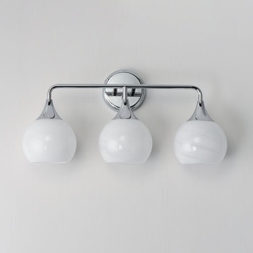 Maxim 21223MRPC Neve 3 Light Bath Vanity | Polished Chrome