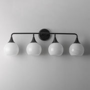 Maxim 21224MRBK Neve 4 Light Bath Vanity | Black