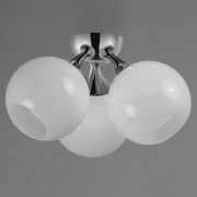 Maxim 21225MRPC Neve 3 Light Semi Flush | Polished Chrome