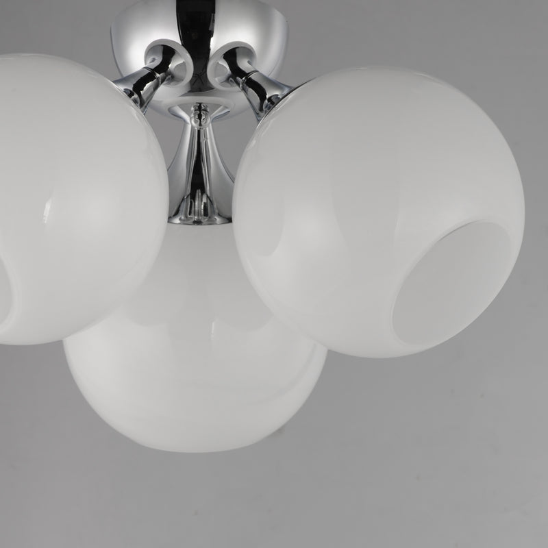 Maxim 21225MRPC Neve 3 Light Semi Flush | Polished Chrome