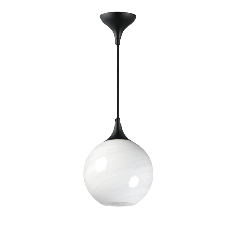 Maxim 21226MRBK Neve Single Pendant | Black