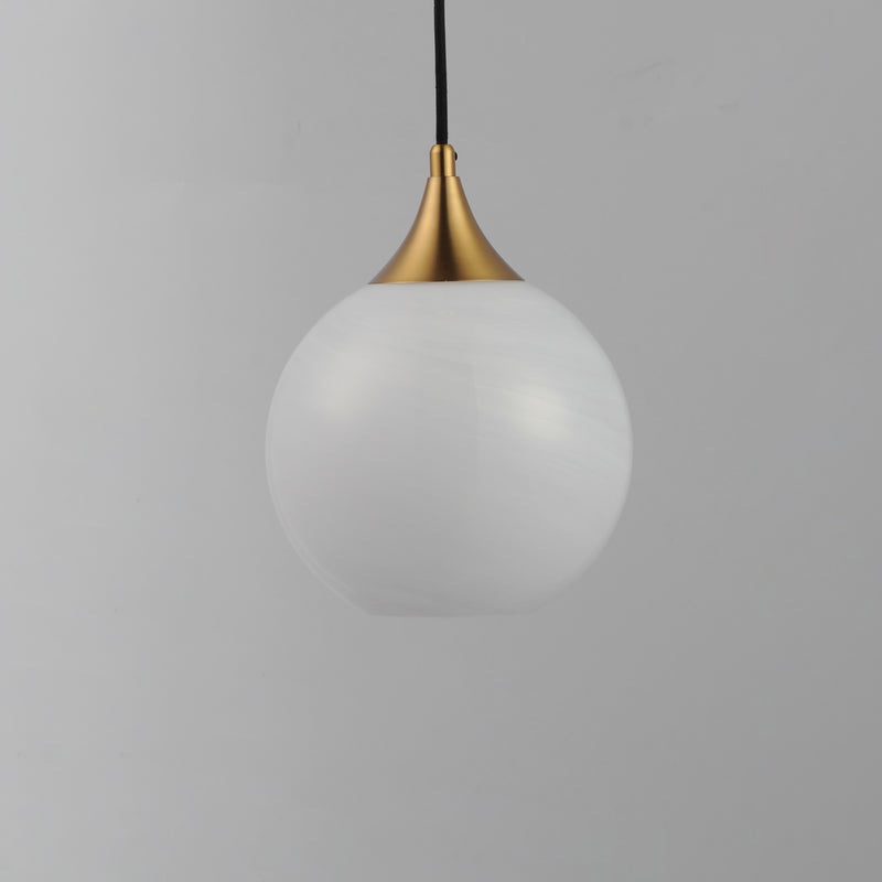 Maxim 21226MRNAB Neve Single Pendant | Natural Aged Brass