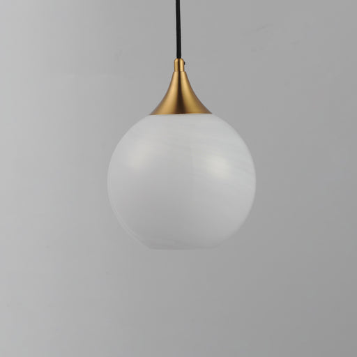 Maxim 21226MRNAB Neve Single Pendant | Natural Aged Brass