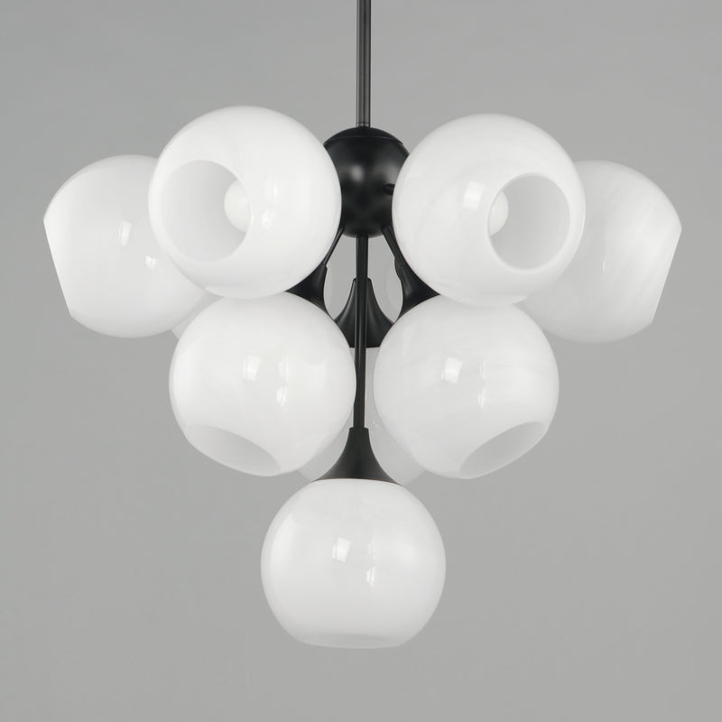 Maxim 21228MRBK Neve 10 Light Pendant | Black