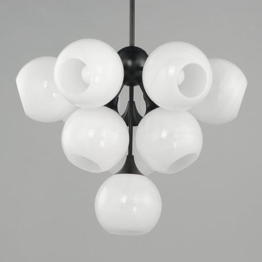 Maxim 21228MRBK Neve 10 Light Pendant | Black