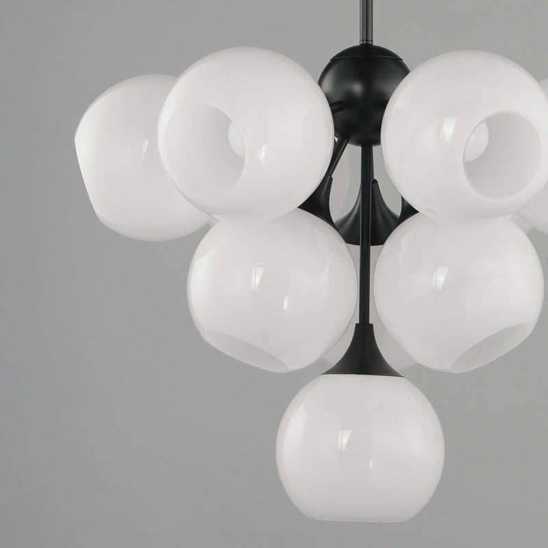 Maxim 21228MRBK Neve 10 Light Pendant | Black