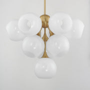 Maxim 21228MRNAB Neve 10 Light Pendant | Natural Aged Brass