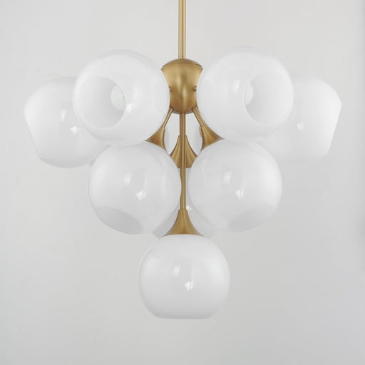 Maxim 21228MRNAB Neve 10 Light Pendant | Natural Aged Brass