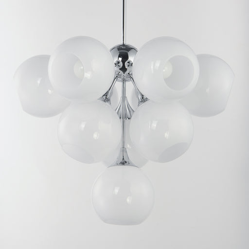 Maxim 21228MRPC Neve 10 Light Pendant | Polished Chrome
