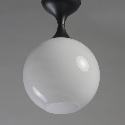 Maxim 21229MRBK Neve Flush Mount | Black