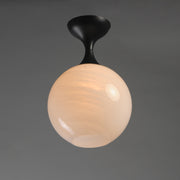 Maxim 21229MRBK Neve Flush Mount | Black