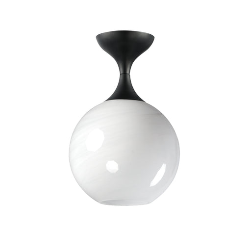 Maxim 21229MRBK Neve Flush Mount | Black
