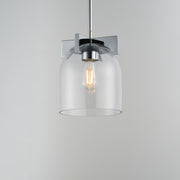 Maxim 21230CLPC Scoop 1 Light Pendant/Flush Mount | Polished Chrome