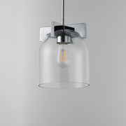 Maxim 21230CLPC Scoop 1 Light Pendant/Flush Mount | Polished Chrome