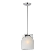 Maxim 21230MRPC Scoop 1 Light Pendant/Flush Mount | Polished Chrome