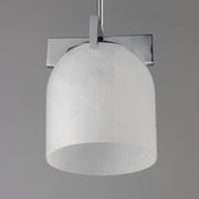 Maxim 21230MRPC Scoop 1 Light Pendant/Flush Mount | Polished Chrome