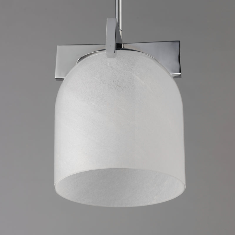 Maxim 21230MRPC Scoop 1 Light Pendant/Flush Mount | Polished Chrome