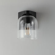 Maxim 21231CLBK Scoop 1 Light Bath Vanity | Black